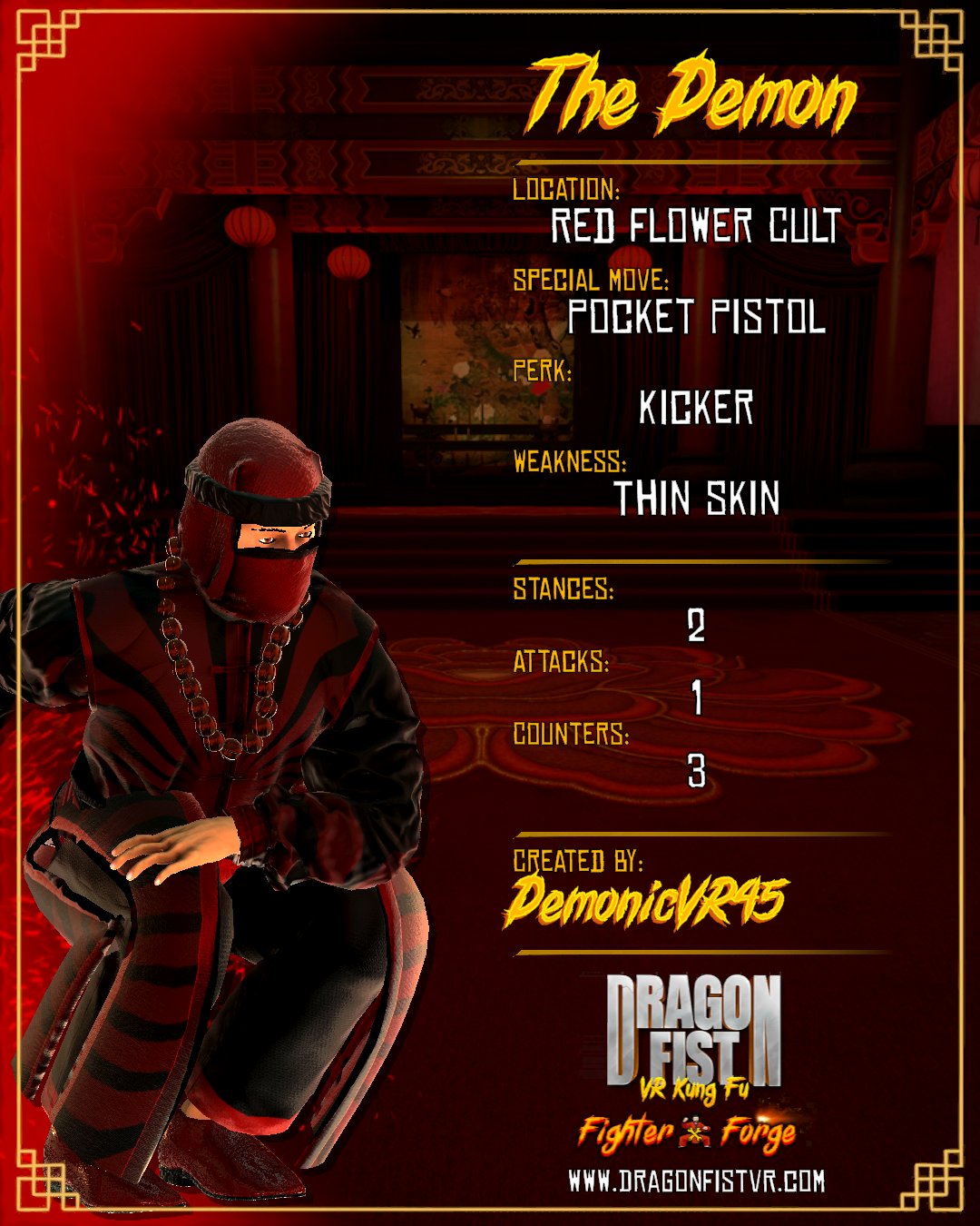 The Demon - Created By: DemonicVR45